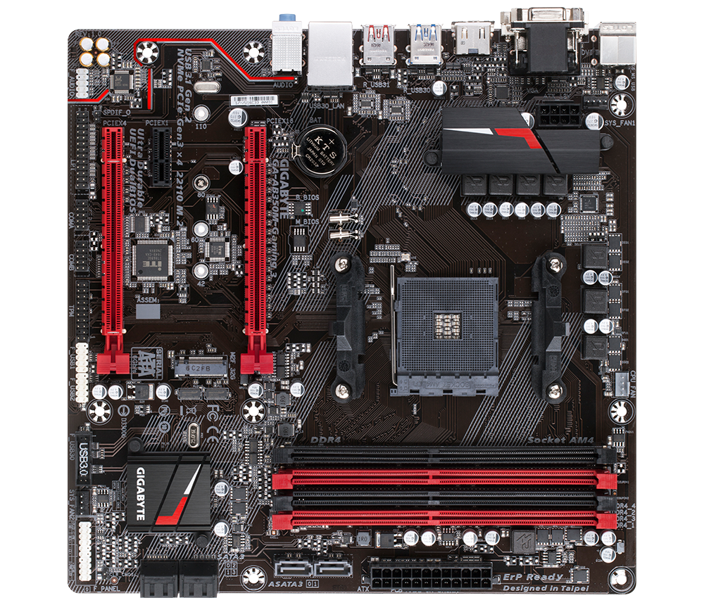Gigabyte GAAB350MGaming 3 Motherboard Specifications On MotherboardDB